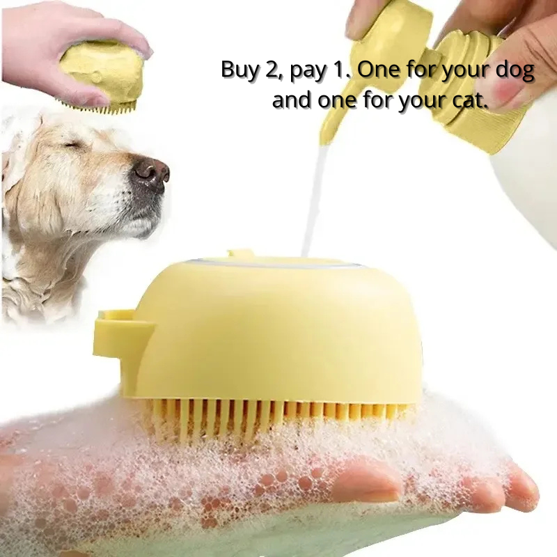 pet bath brush