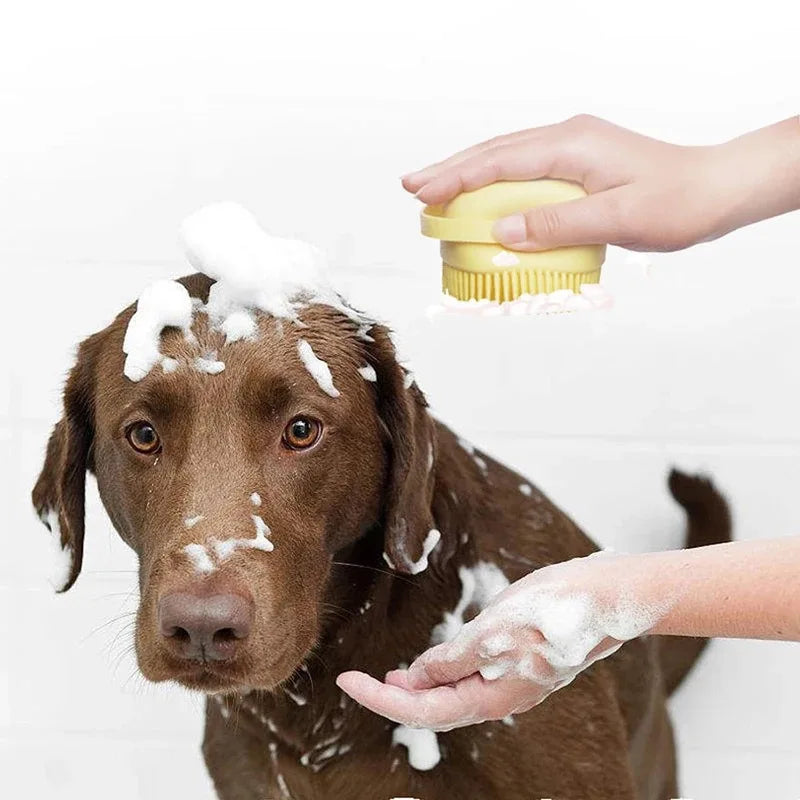 pet bath brush